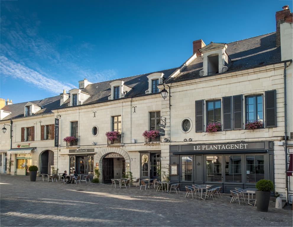 Logis Hotel La Croix Blanche Fontevraud Exterior foto