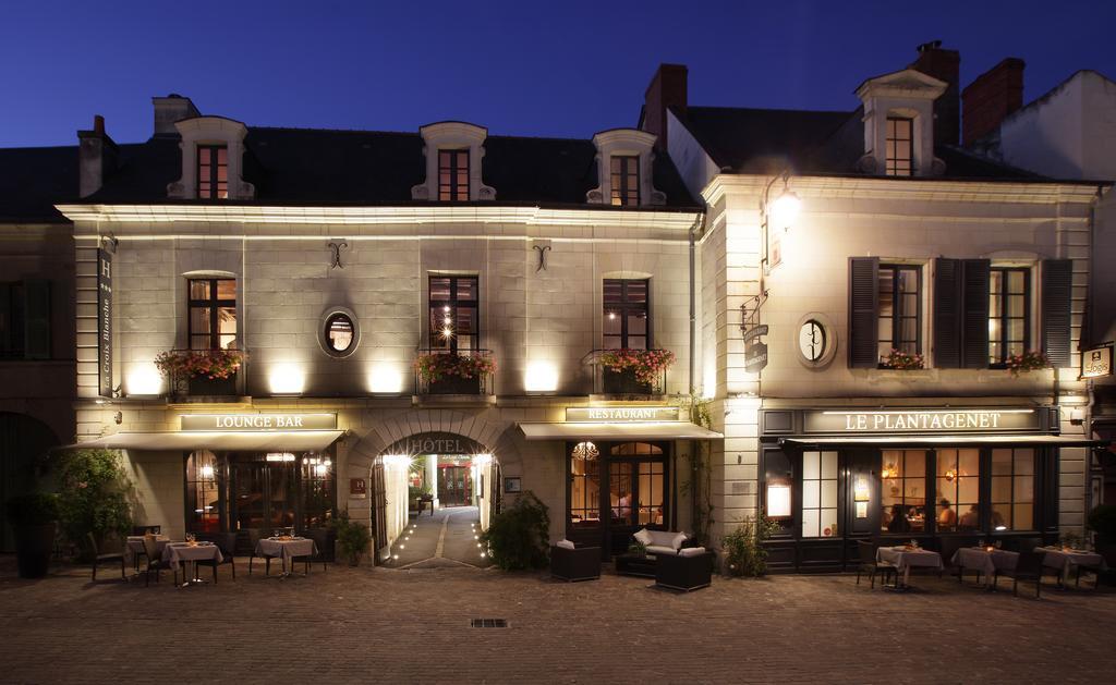 Logis Hotel La Croix Blanche Fontevraud Exterior foto